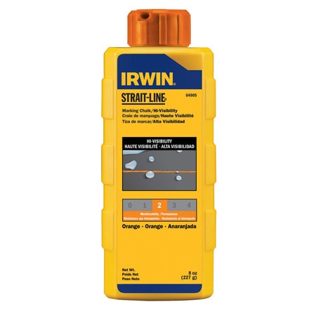 IRWIN Chalk Powder Orange 8Oz 64905ZR